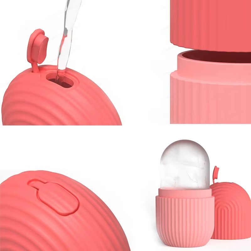 Dermova™ IceGlow Roller – Instantly Soothe, Sculpt & Glow