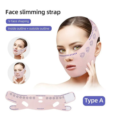 Dermova™ Face Slimming Bandage – Sculpt Your Way to a Sleeker V-Line ✨